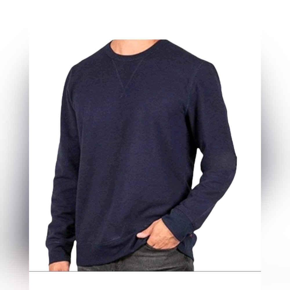 Jachs Men's Blue Crewneck Sweater